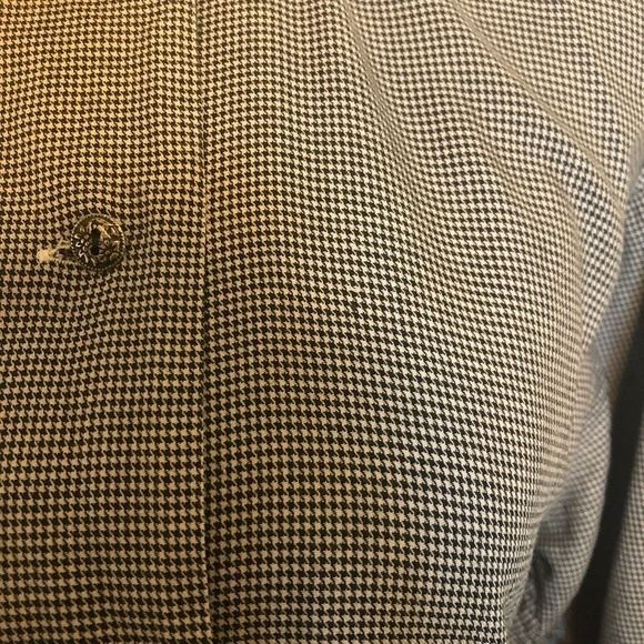 BARNEY'S NEW YORK Blazer Women's Size 6 Black Double Breasted Mini Houndstooth - Picture 9 of 10